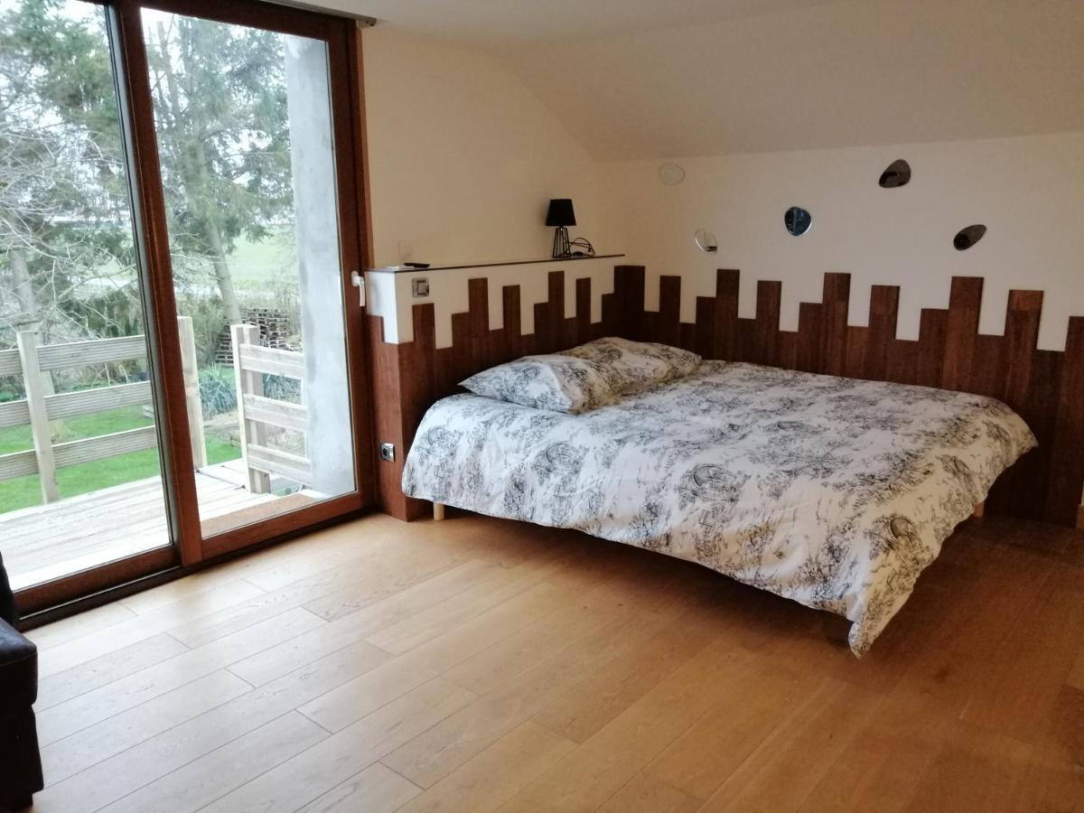 Etage A La Ferme Avec Piscine Interieure Privative, Selon Date Bassee Luaran gambar